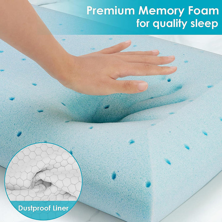 GeliPillex Cooling Gel Memory Foam Pillow | Stornfield