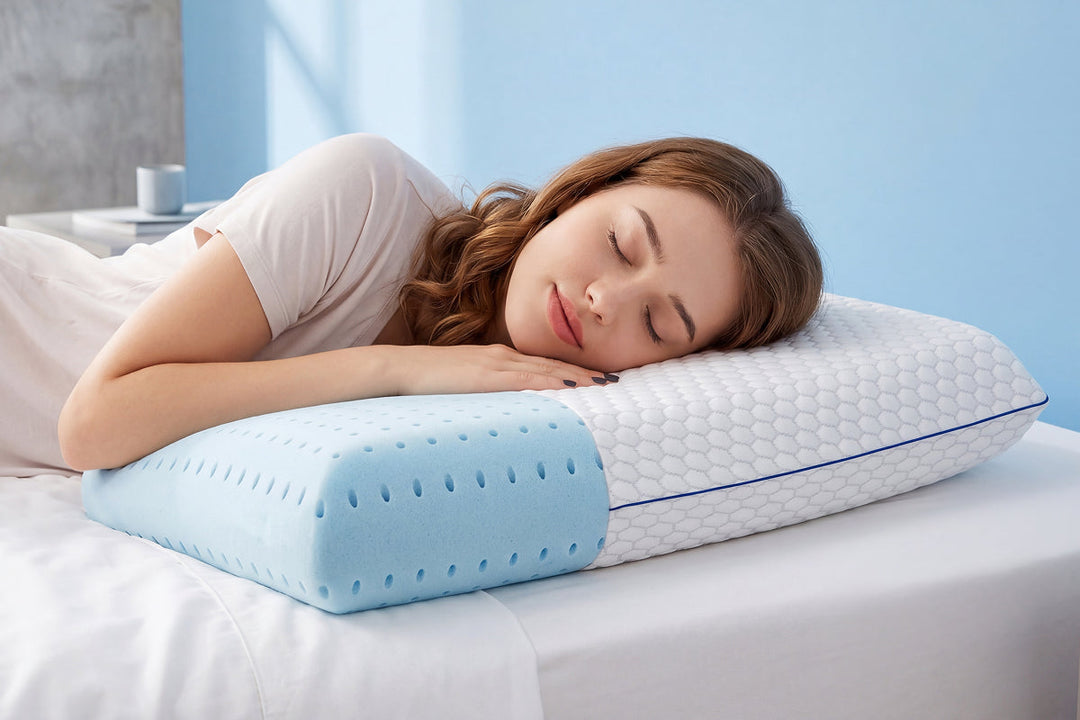 GeliPillex Cooling Gel Memory Foam Pillow | Stornfield