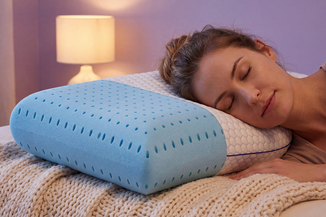 GeliPillex Cooling Gel Memory Foam Pillow | Stornfield