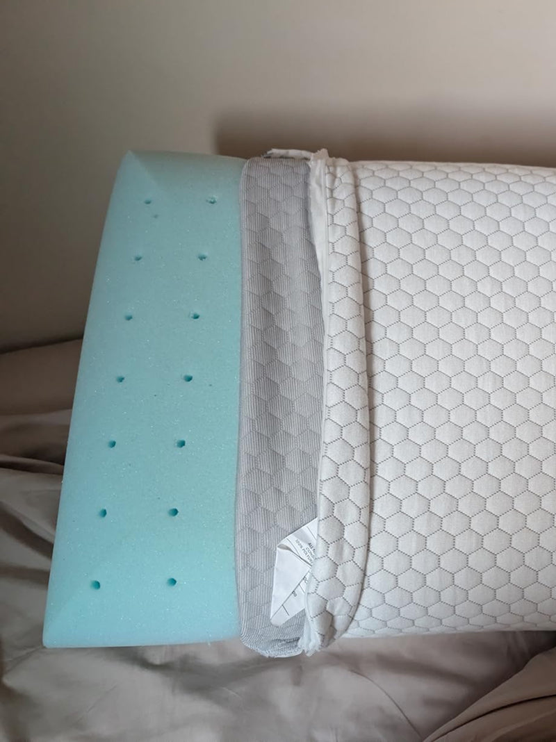 GeliPillex Cooling Gel Memory Foam Pillow | Stornfield