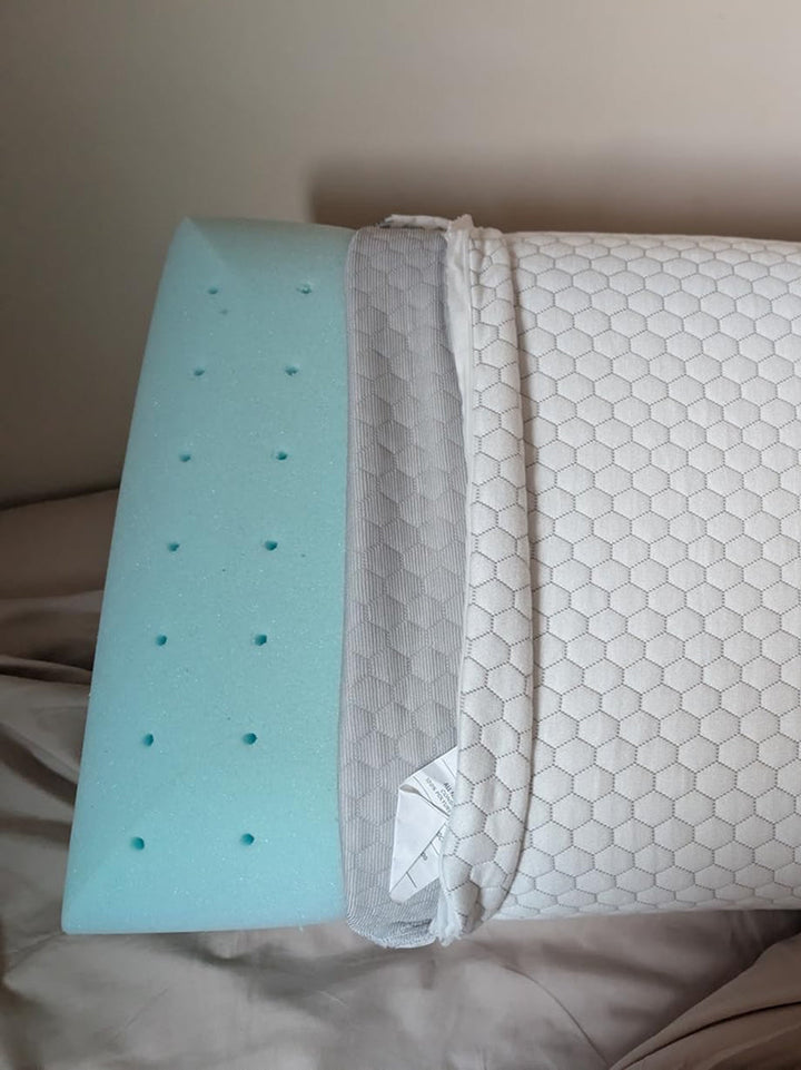 GeliPillex Cooling Gel Memory Foam Pillow | Stornfield