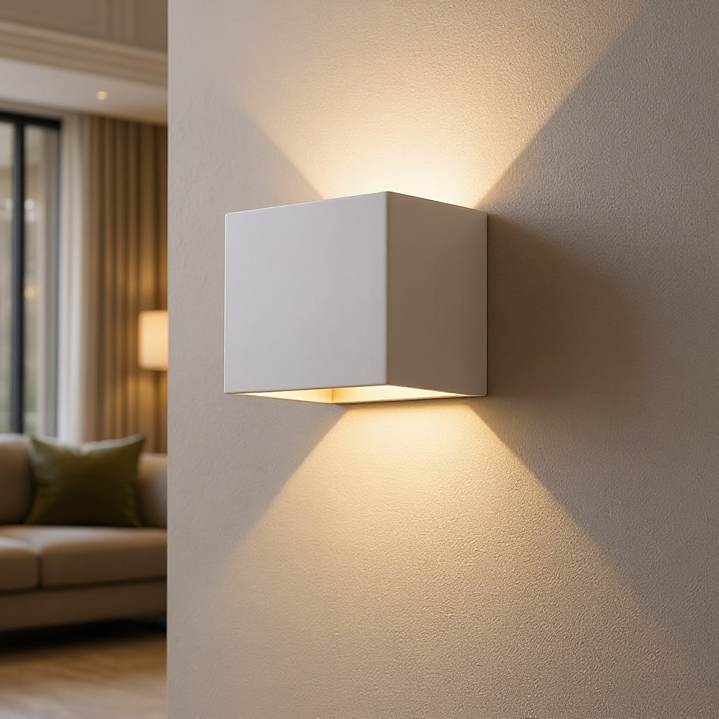Cubic Cordless Motion Sensor Wall Light | Stornfield