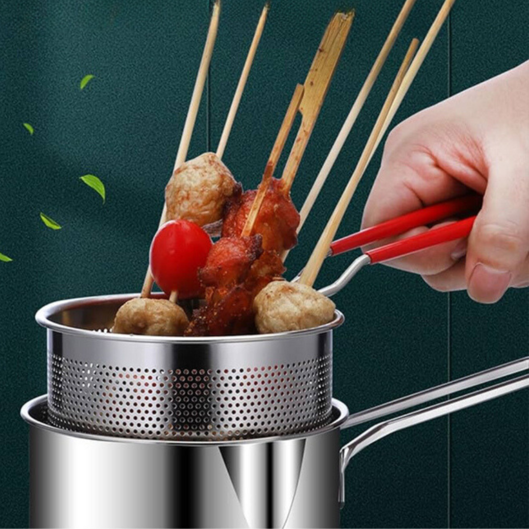 CookPro - Compact Fryer Set with Stornfield Oil Saver Button