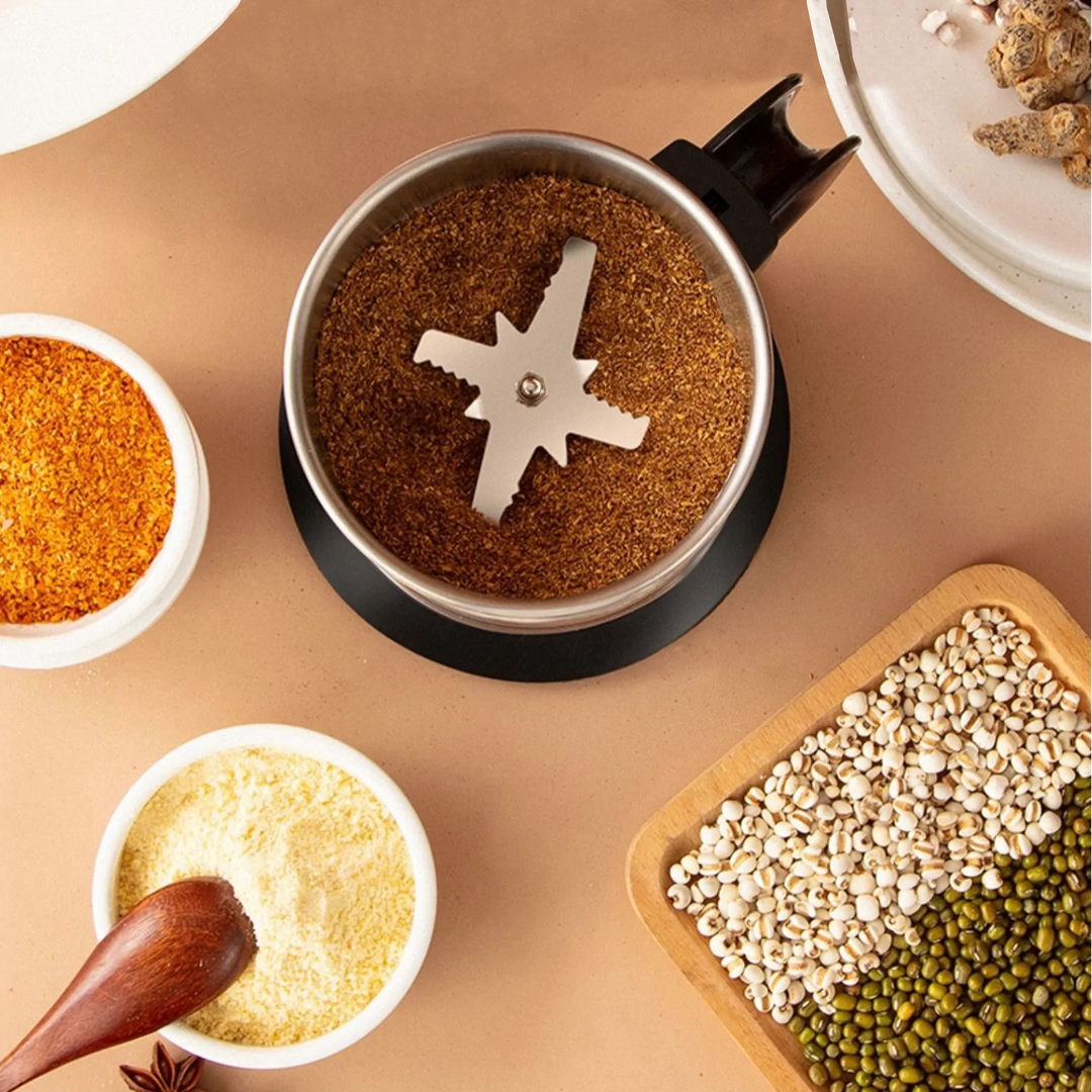 KeukenMaestro Food Mill – Electric Spice and Coffee Mill 300 ml | Stornfield