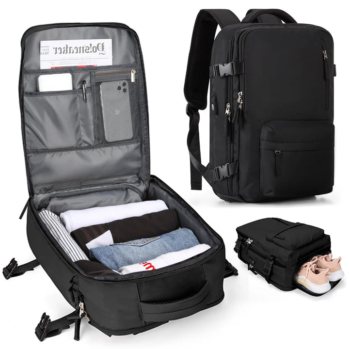 Waterproof Backpack with USB Charging Function and Laptop Compartment 35L | Stornfield