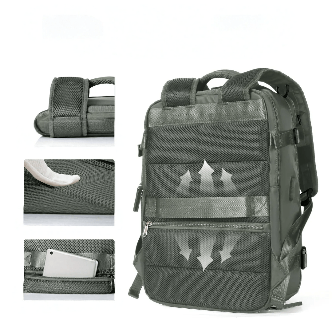 Waterproof Backpack with USB Charging Function and Laptop Compartment 35L | Stornfield