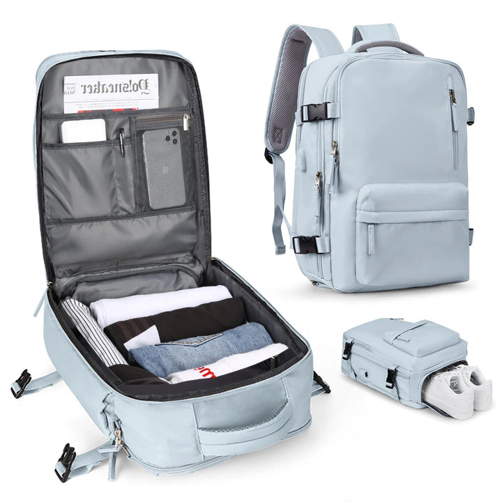 Waterproof Backpack with USB Charging Function and Laptop Compartment 35L | Stornfield