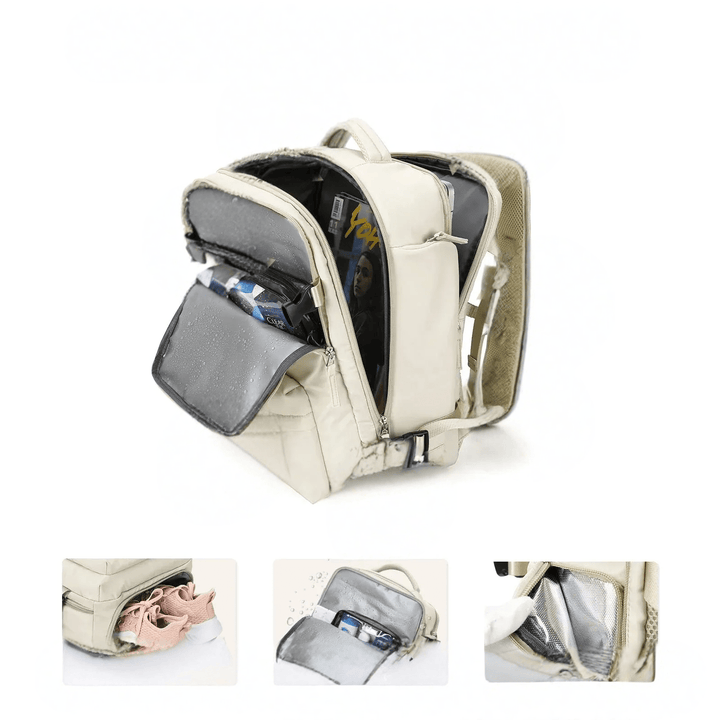 Waterproof Backpack with USB Charging Function and Laptop Compartment 35L | Stornfield
