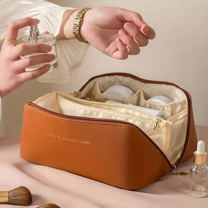 Stornfield | GlamourBox - Elegant Cosmetic Bag with Large Capacity
