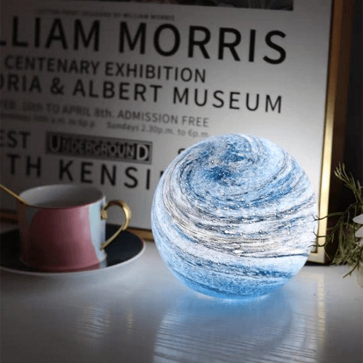 Glass Moon Lamp Stornfield