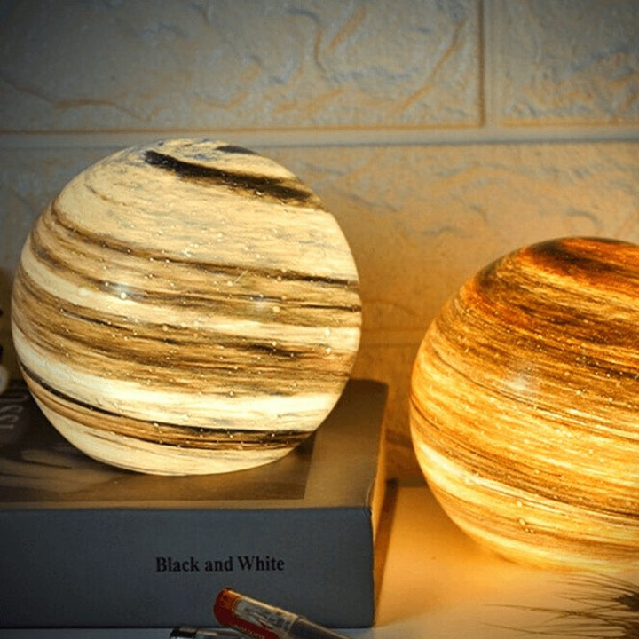 Glass Moon Lamp Stornfield