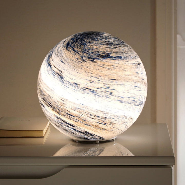 Glass Moon Lamp Stornfield