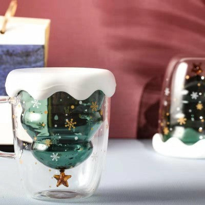 Glass Mugs Double Wall Glass Mug Bear Animal Double Layer Glass Mug | Stornfield