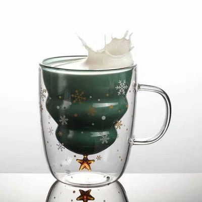 Glass Mugs Double Wall Glass Mug Bear Animal Double Layer Glass Mug | Stornfield