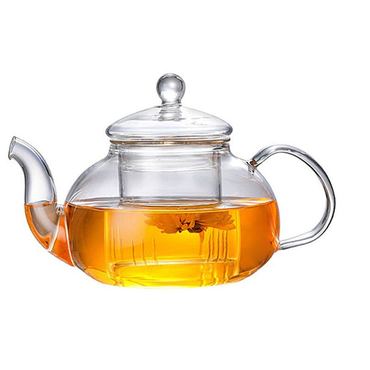 Glass Tea Set Heat Resistant Glass Tea Infuser Pot Double Wall Glass | Stornfield