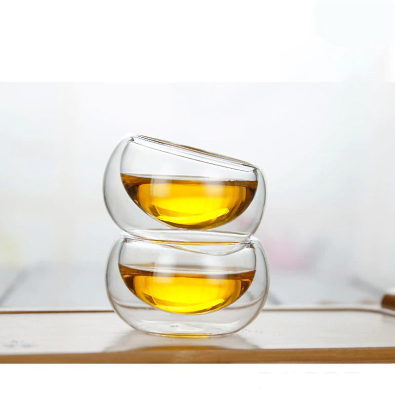 Glass Tea Set Heat Resistant Glass Tea Infuser Pot Double Wall Glass | Stornfield