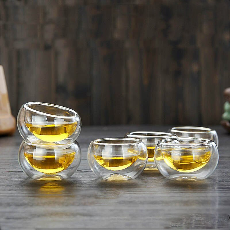 Glass Tea Set Heat Resistant Glass Tea Infuser Pot Double Wall Glass | Stornfield