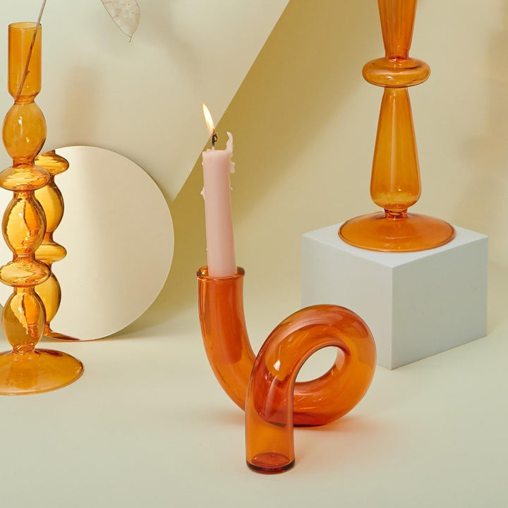 Stornfield | Glass candle holder