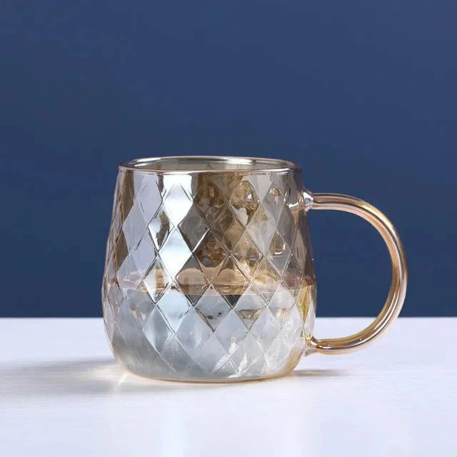 Glass Water Bottles Amber Color Home Flower Teapot Kettle Thermal Pot | Stornfield