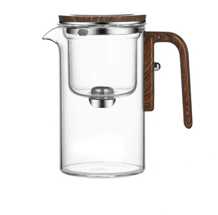 TheePuur Glassfera – Glass Teapot with loose filter for hot and cold tea | Stornfield