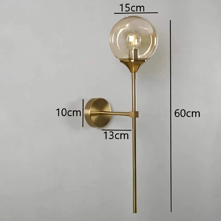 Stornfield | – Scandinavian Modern Glass Wall Lamp