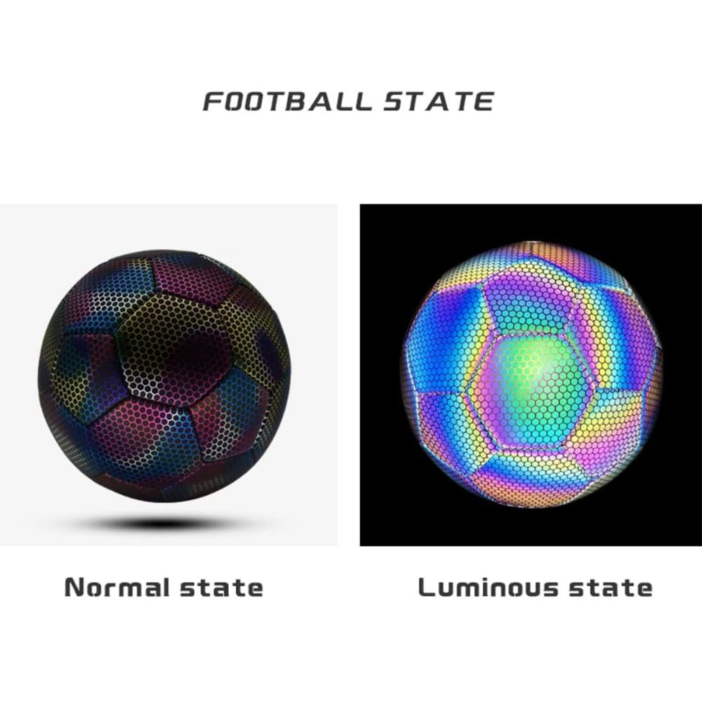 Reflective soccer ball - size 4 and 5 - | Stornfield