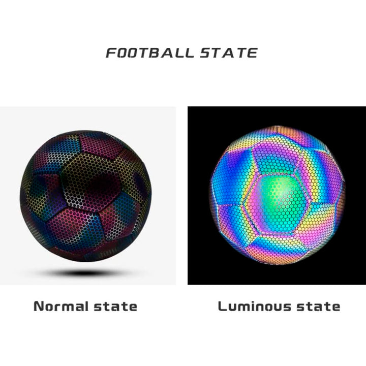 Reflective soccer ball - size 4 and 5 - | Stornfield