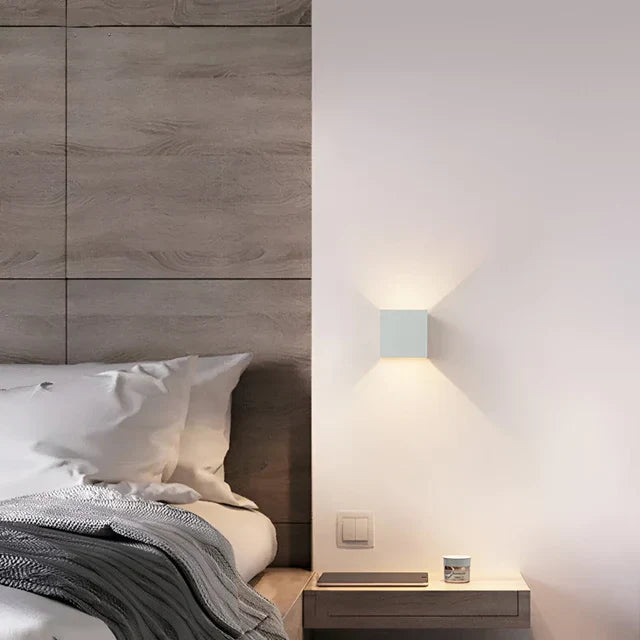 Cubic Cordless Motion Sensor Wall Light | Stornfield