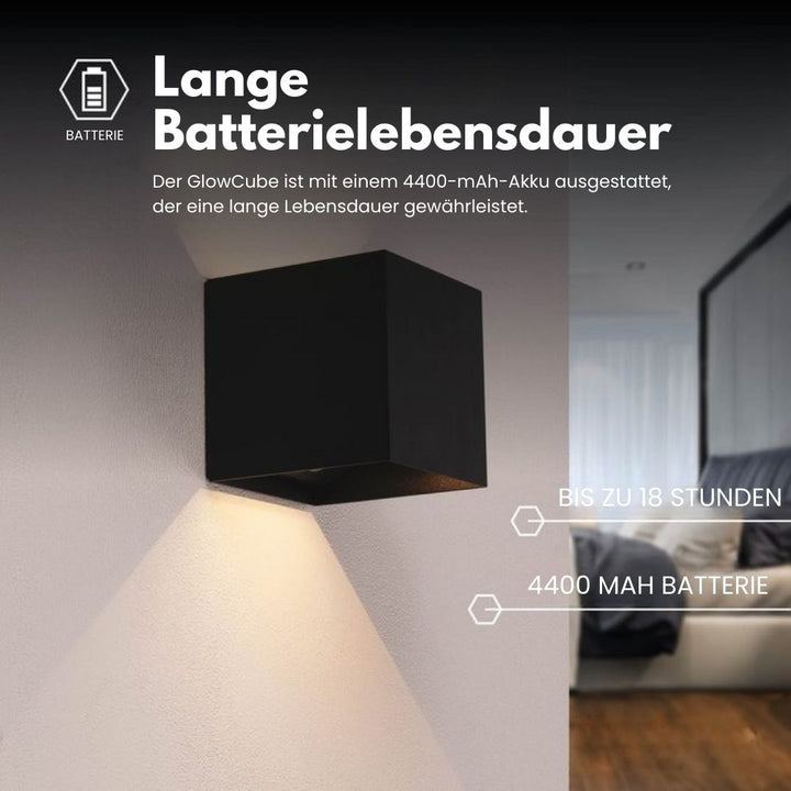 Cubic Cordless Motion Sensor Wall Light | Stornfield