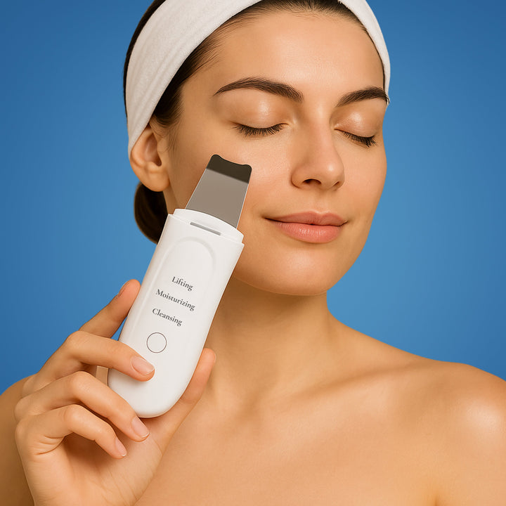 GlowSonic | Ultrasonic Facial Wand - Deep Cleansing - 33,000 Vibrations - At-Home Skincare Tool Stornfield