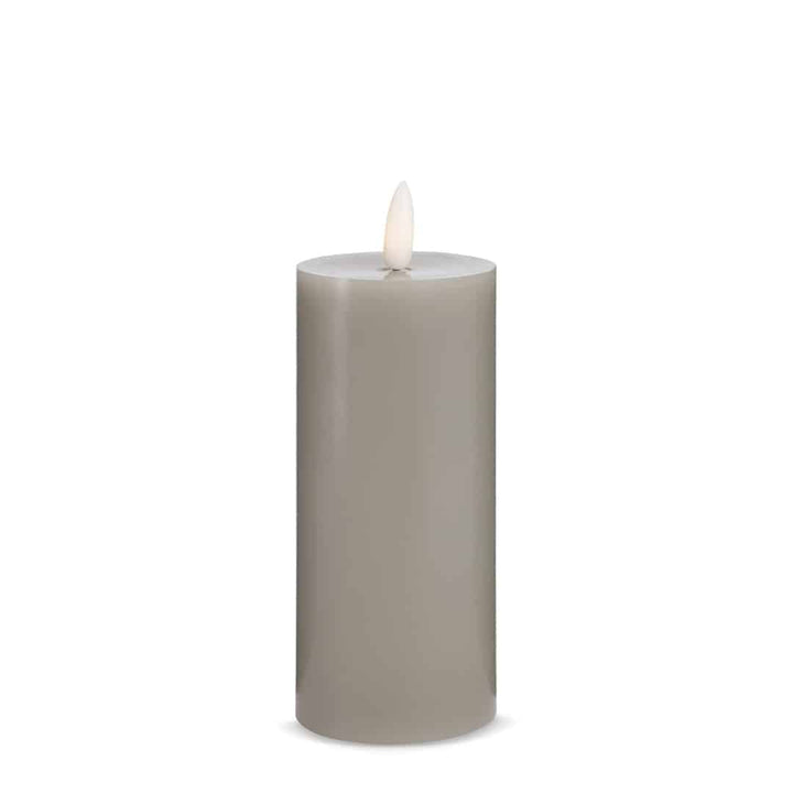 LED Candle (1 piece) with realistic 3D flame 5 x 15 cm | Stornfield