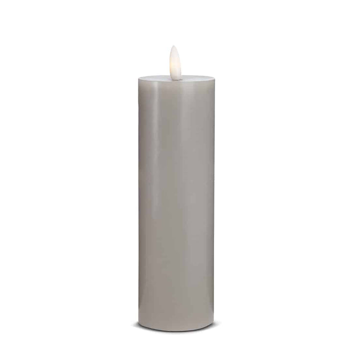 LED Candle (1 piece) with realistic 3D flame 5 x 20 cm | Stornfield