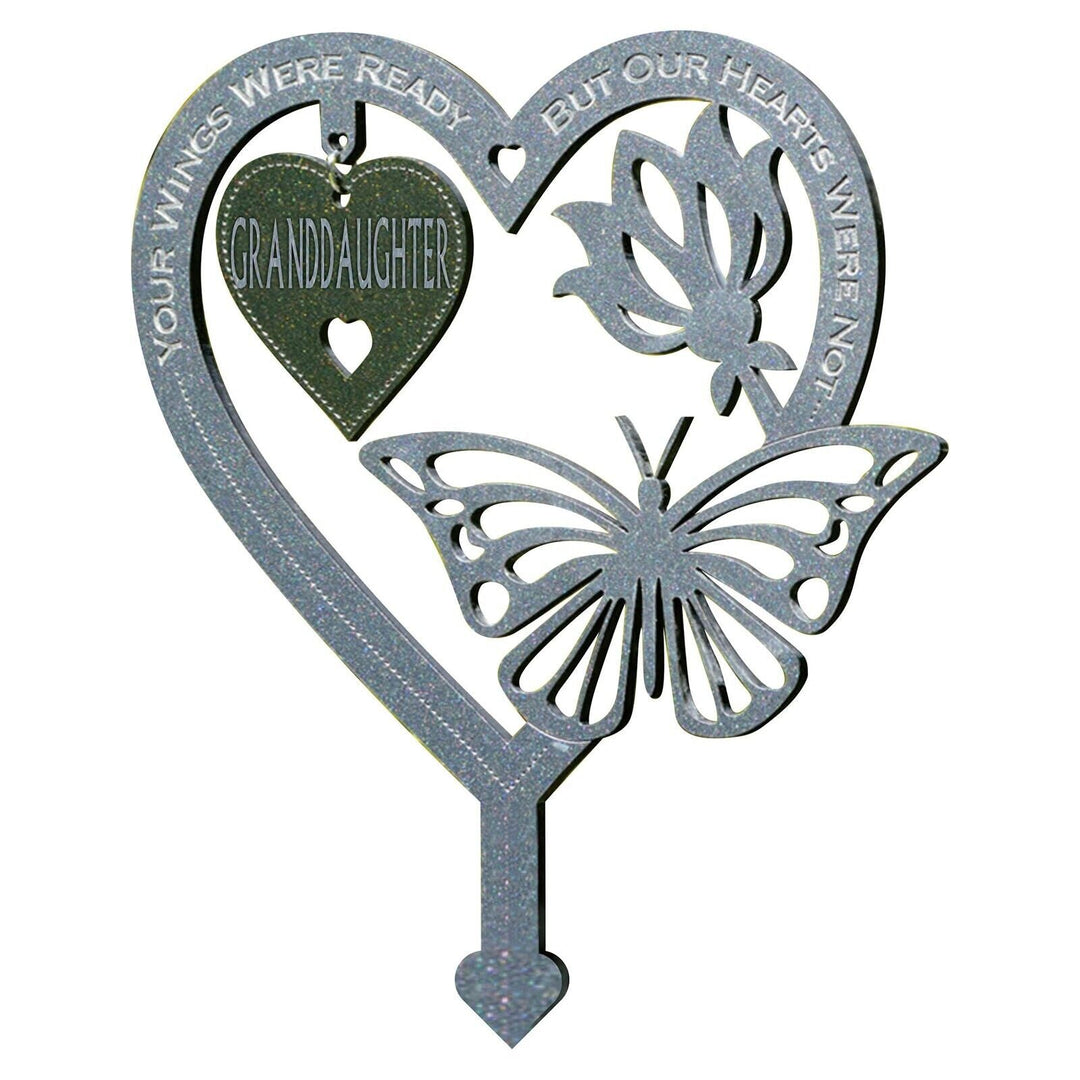 Memorial Gift Butterfly Ornament - Garden Memorial Plaque | Stornfield