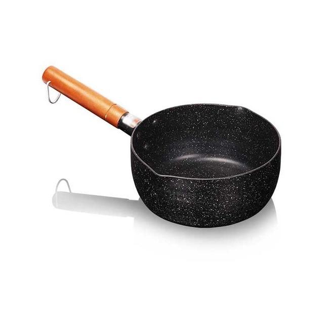 Granite Coating Sauce Pan with Wooden Handle | Stornfield