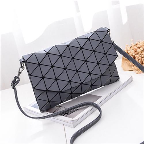 Abstract Geometric Matte Shoulder Bag | Stornfield