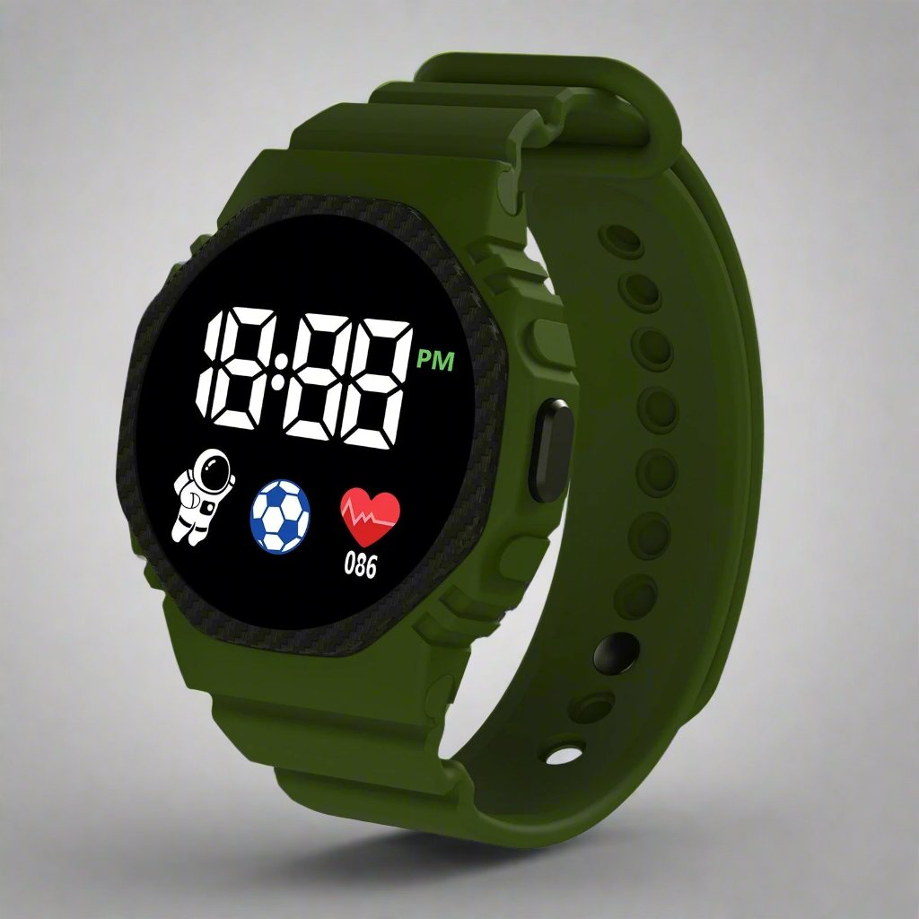Kids Watch Adventure LED – Waterproof Educational Watch for Children | Stornfield