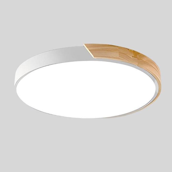 Stornfield | Macaroon Circular Wooden Pendant Light