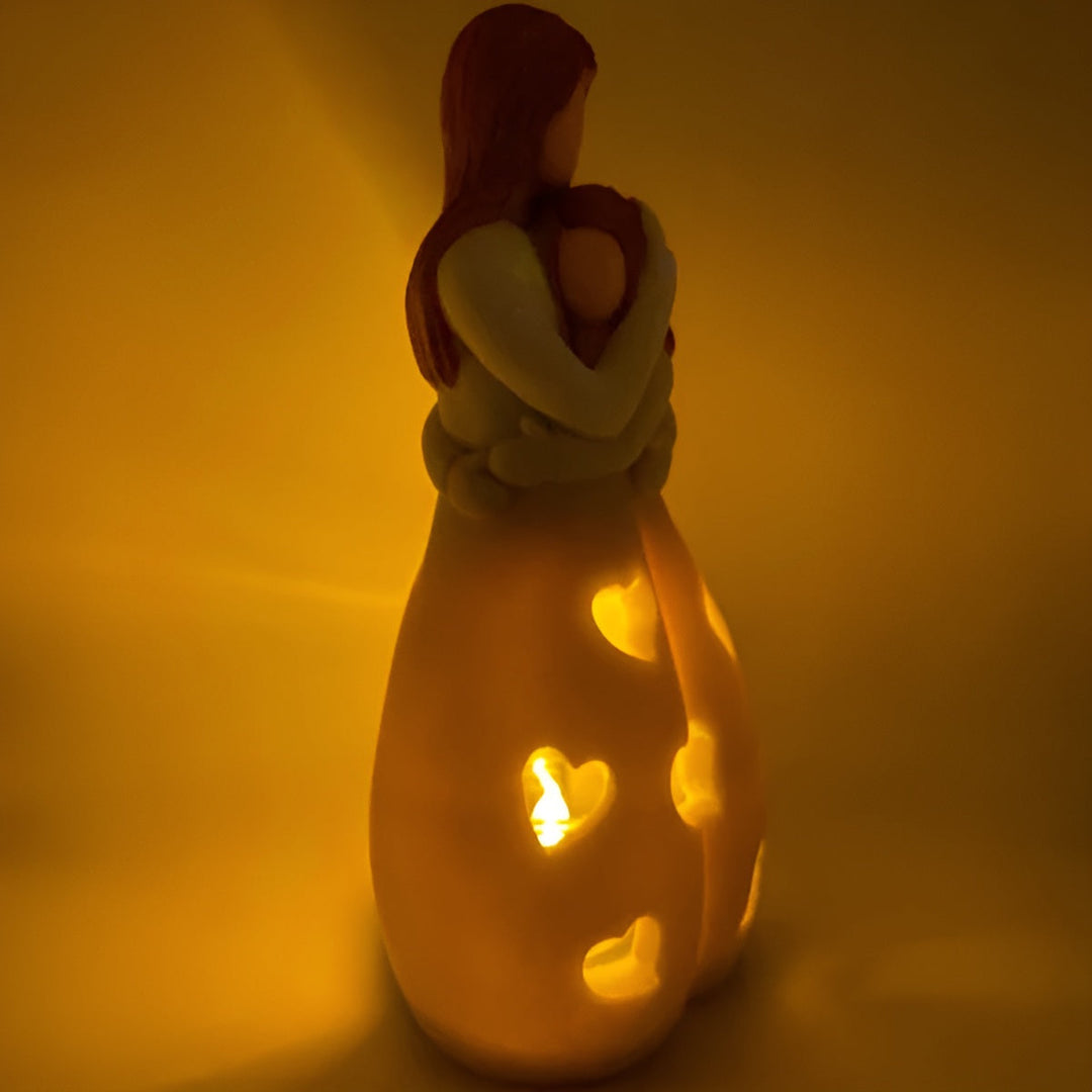 Stornfield | Flamboyant Mother Daughter Candlestick - LoveGlow