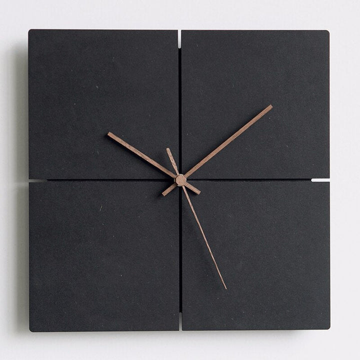 Minimalist Wall Clock 28 cm - Modern Design in Round and Square for Home and Office | Stornfield