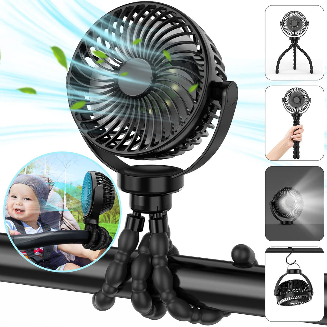 Portable Stroller Fan with 8000mAh Battery | Stornfield