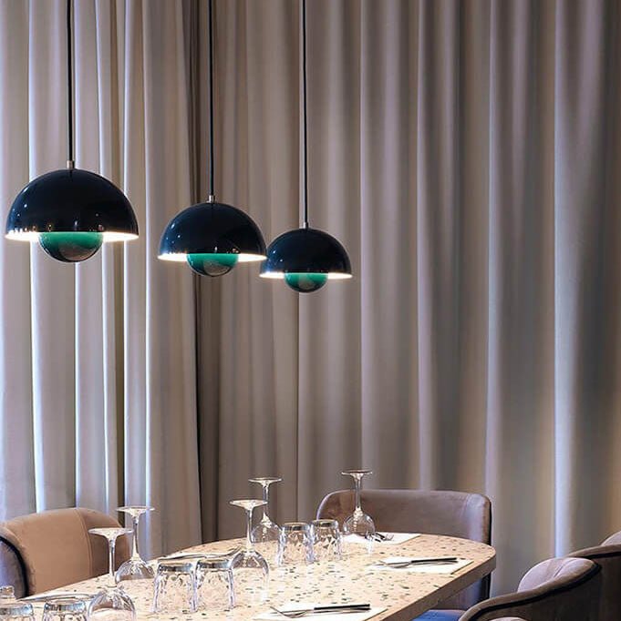 Stornfield | Scandinavian Macaron Semi-Round Lamp for a Chic and Cozy Interior