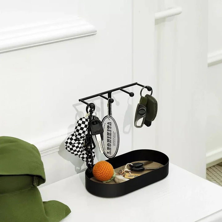 Small Hallway Organiser Tray - Eco-Friendly Metal Style | Stornfield