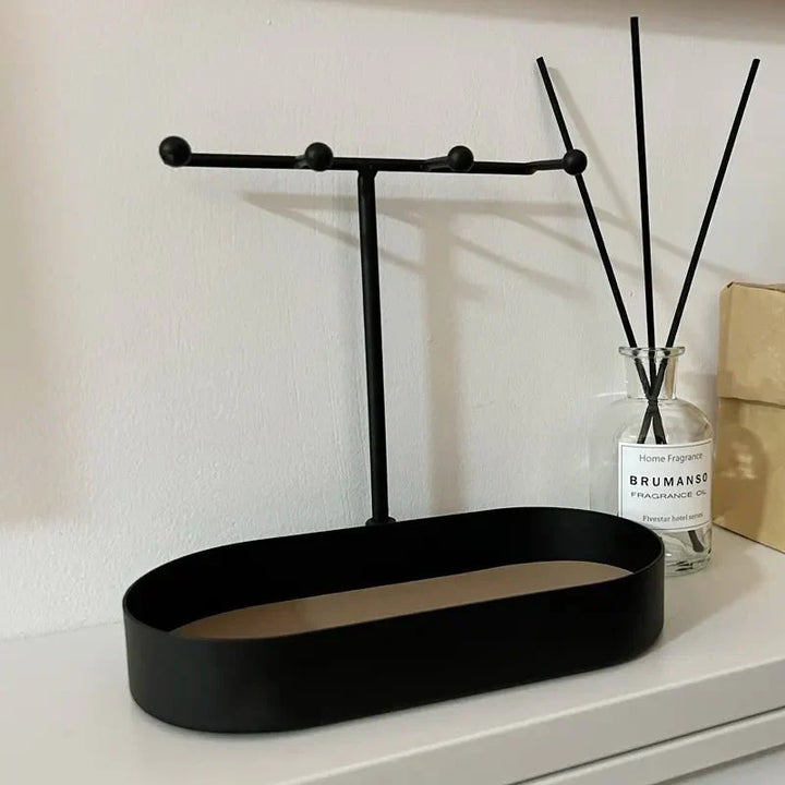 Small Hallway Organiser Tray - Eco-Friendly Metal Style | Stornfield