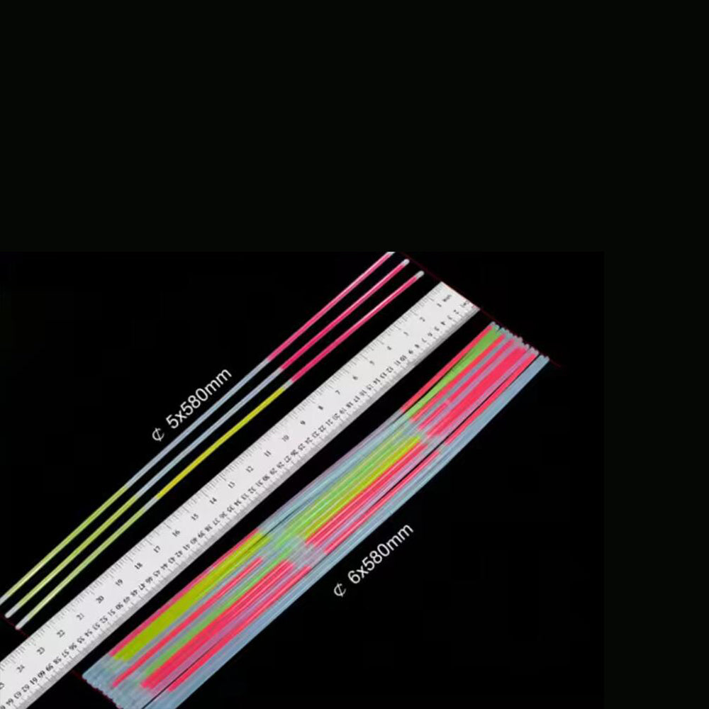 Glow Necklace Tri-color (50 pieces), 5 x 580 mm | Stornfield