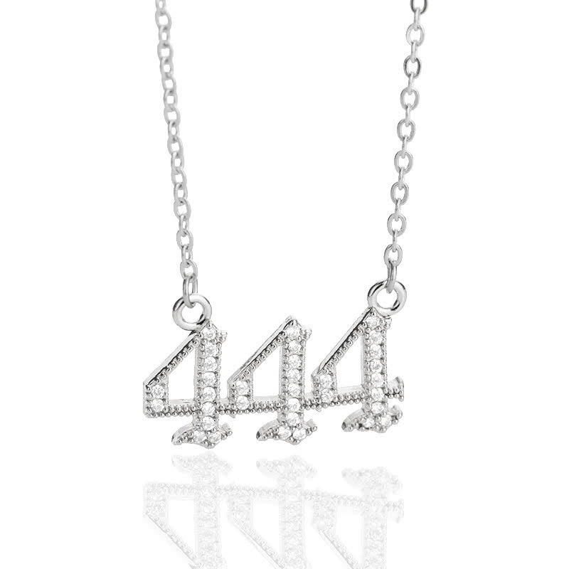 Stornfield | English Number Zircon Necklace – Seraphina