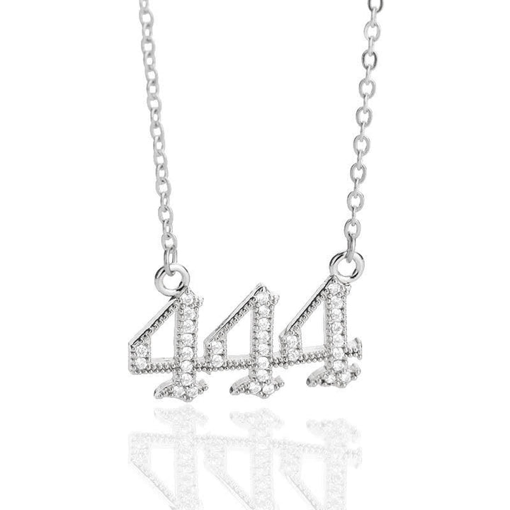 Stornfield | English Number Zircon Necklace – Seraphina