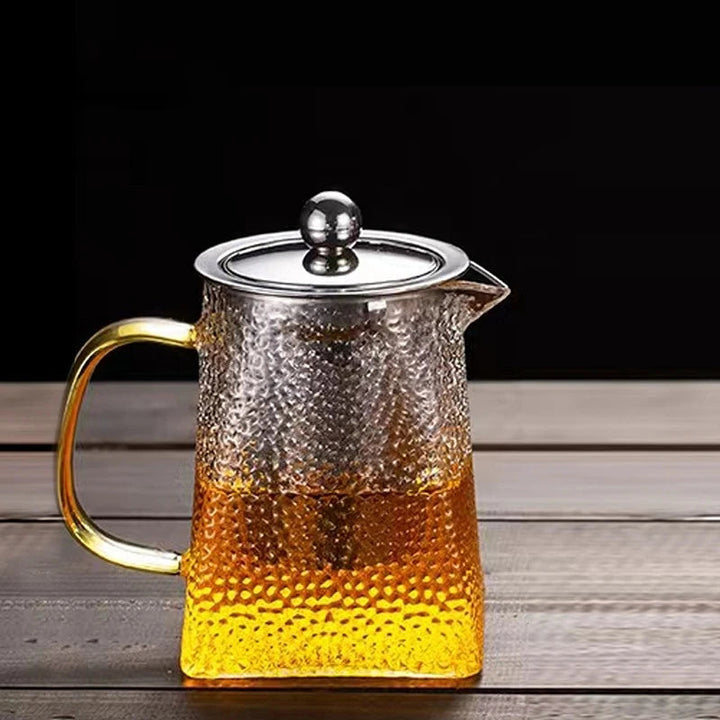 Hammer Glass Teapot With Stainless Steel Filter Heat Resistant Teapot | Stornfield