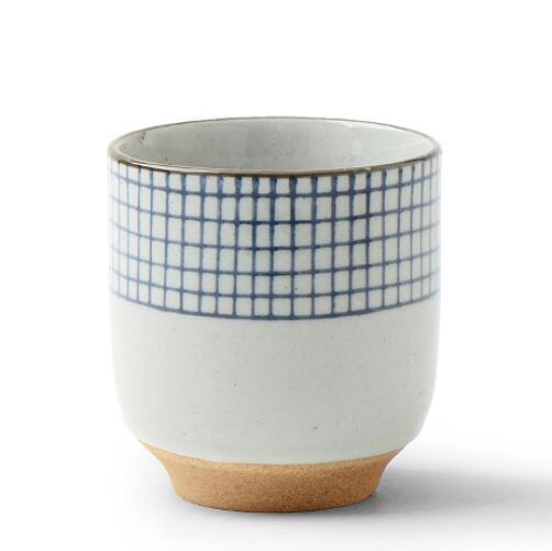 Hand Painted Lattice Pattern Teacup | Stornfield