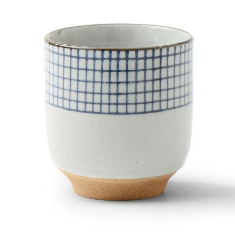 Hand Painted Lattice Pattern Teacup | Stornfield