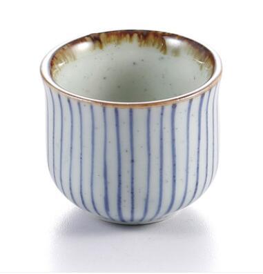 Hand Painted Lattice Pattern Teacup | Stornfield